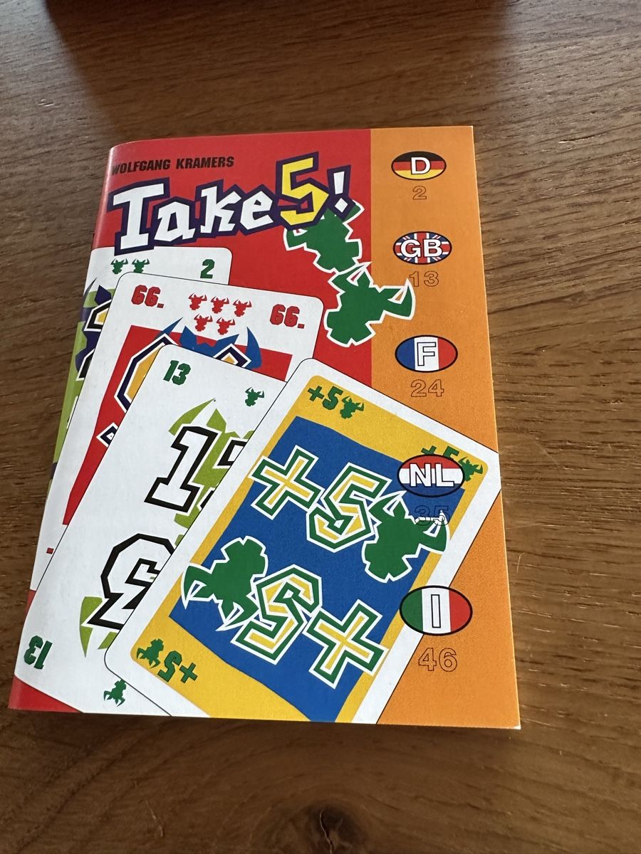 Amigo Giochi: Kartenspiel Take 5! – Usato da Ottikon venduto da lo99 2