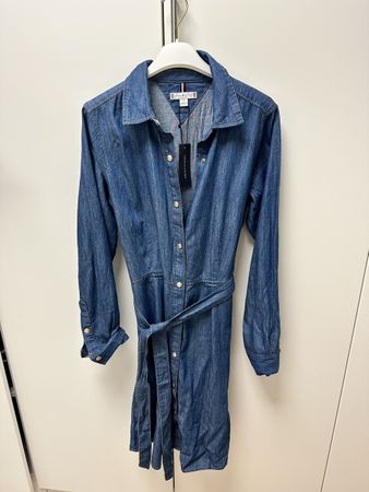 Robe chemise en jean