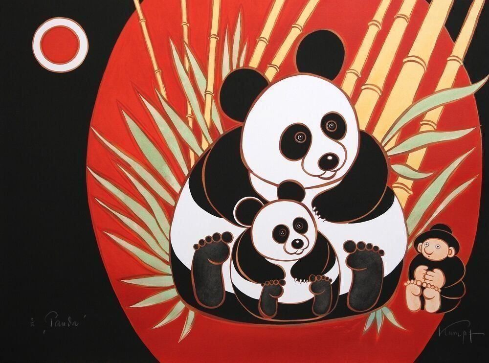 Foto & Immagini: Panda Limitierte Auflage Kumpf E.A – Nuovo (secondo la descrizione) da Bronschhofen venduto da top-wein01