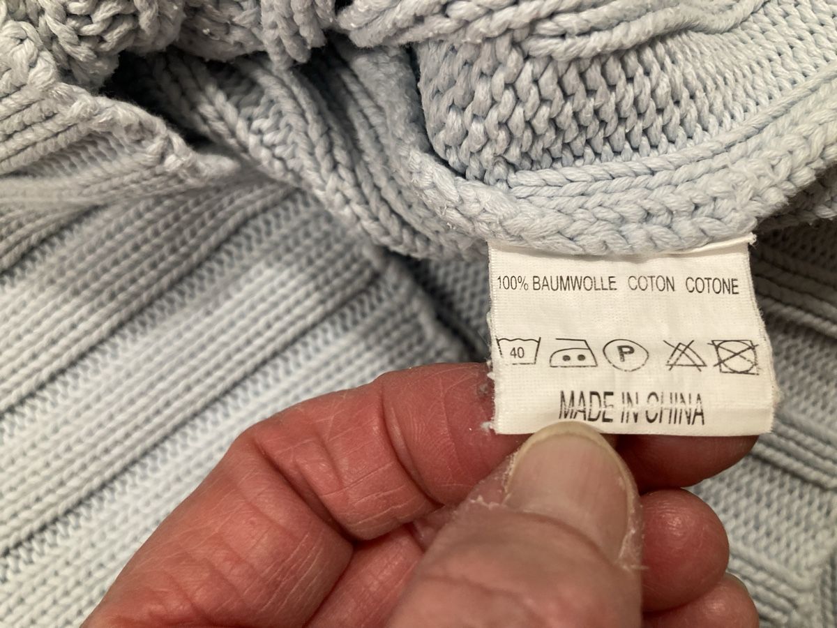 Maglioni & Felpe: Hellblauer Garnpullover S – Usato da Kesswil venduto da Branca-01 2