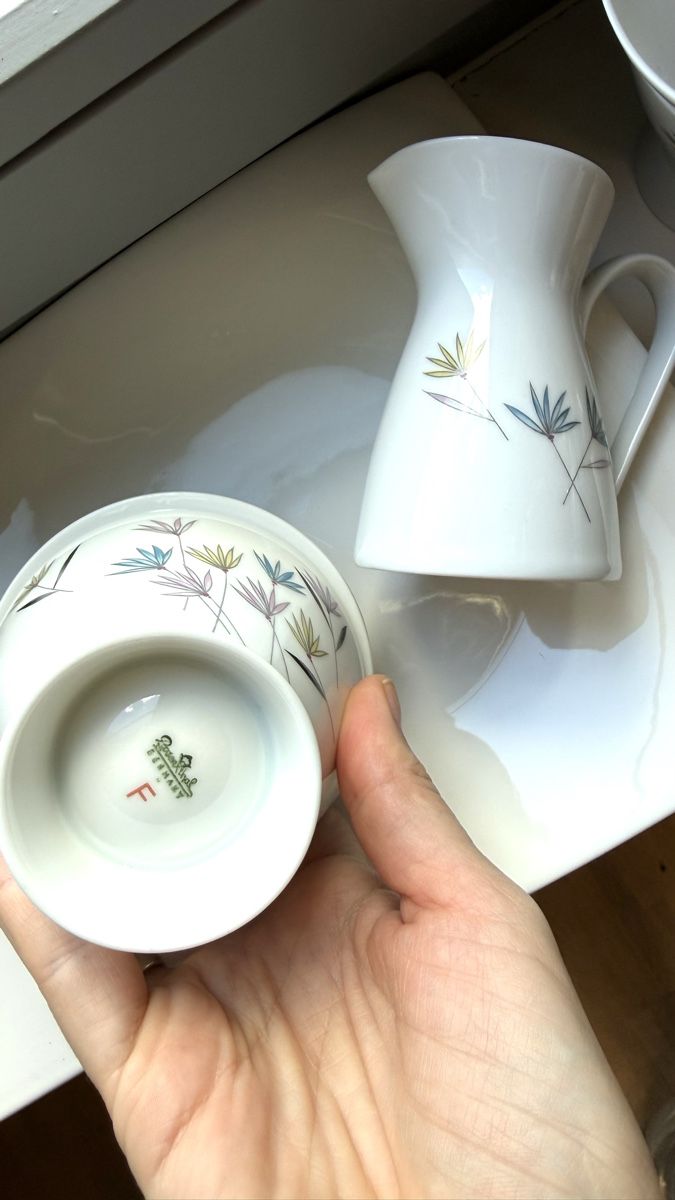 Rosenthal Set di piatti: Rosenthal "Form 2000 Blütenspiel" Kaffeeservice, 15-teilig  – Usato da Kreuzlingen venduto da ire_9kl2 1