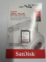 SanDisk Ultra PLUS 32GB SDHC V10 Speicherkarte Neu