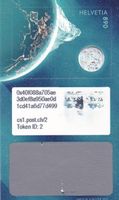 Swiss Post Crypto Stamp ID 1 + 2! SBK 350.-+++