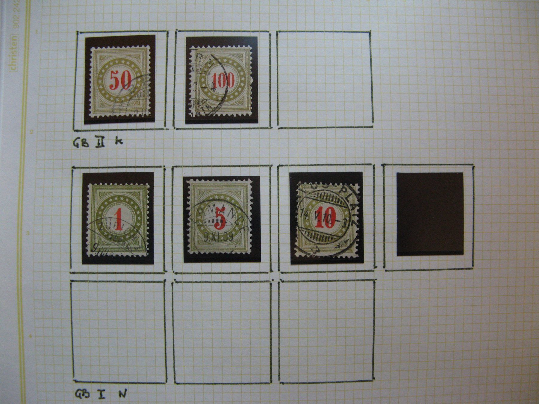 Alle Briefmarken: Portomarken, Lot 3 - Fundgrube? – Gebraucht aus Frauenfeld von Interessent1 4
