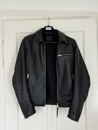 Replay Lederjacke Grösse L Used Look