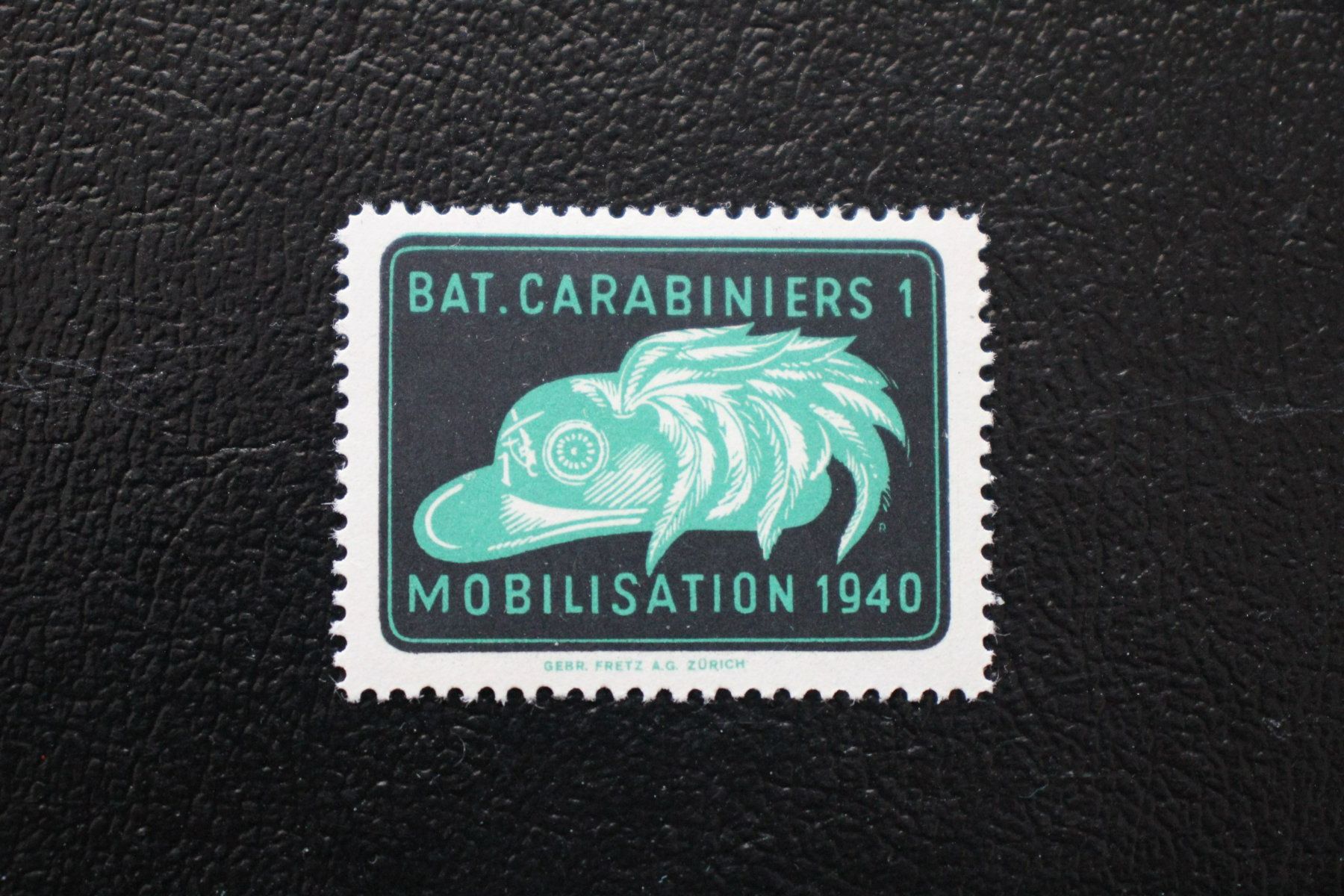 Tutti i francobolli: BAT. CARABINIERS 1 MOBILISATION 1940 – Usato da Wiedlisbach venduto da Hrudolfo