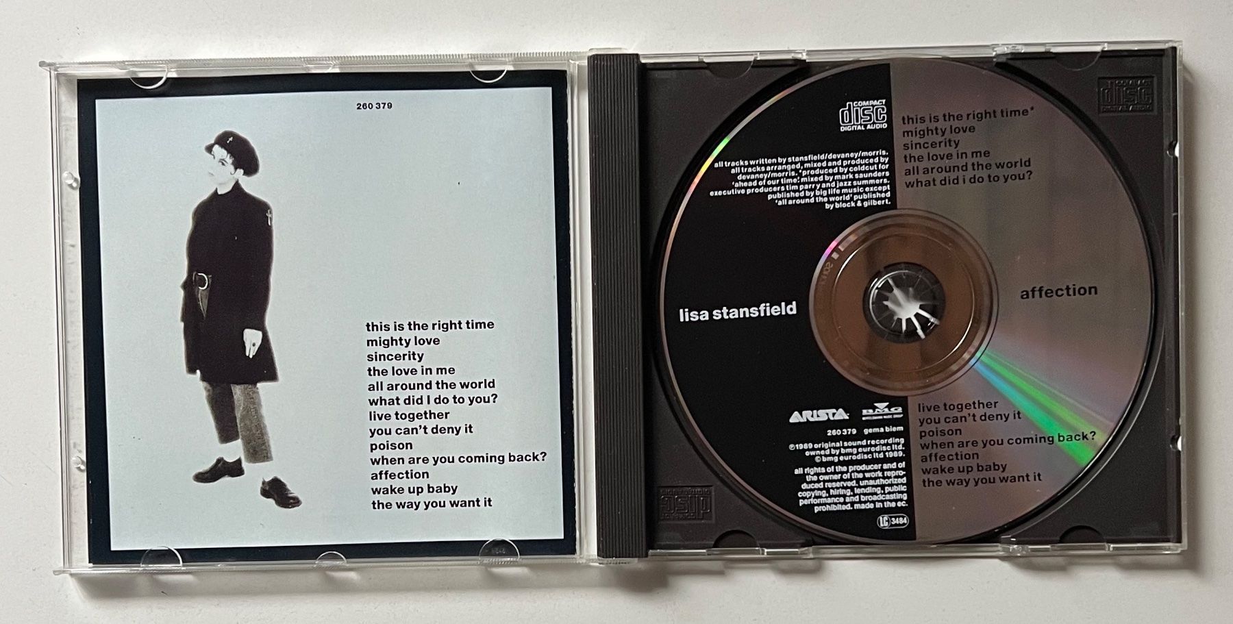 CD: Lisa Stansfield / Affection – Usato da Näfels venduto da rottabi 2