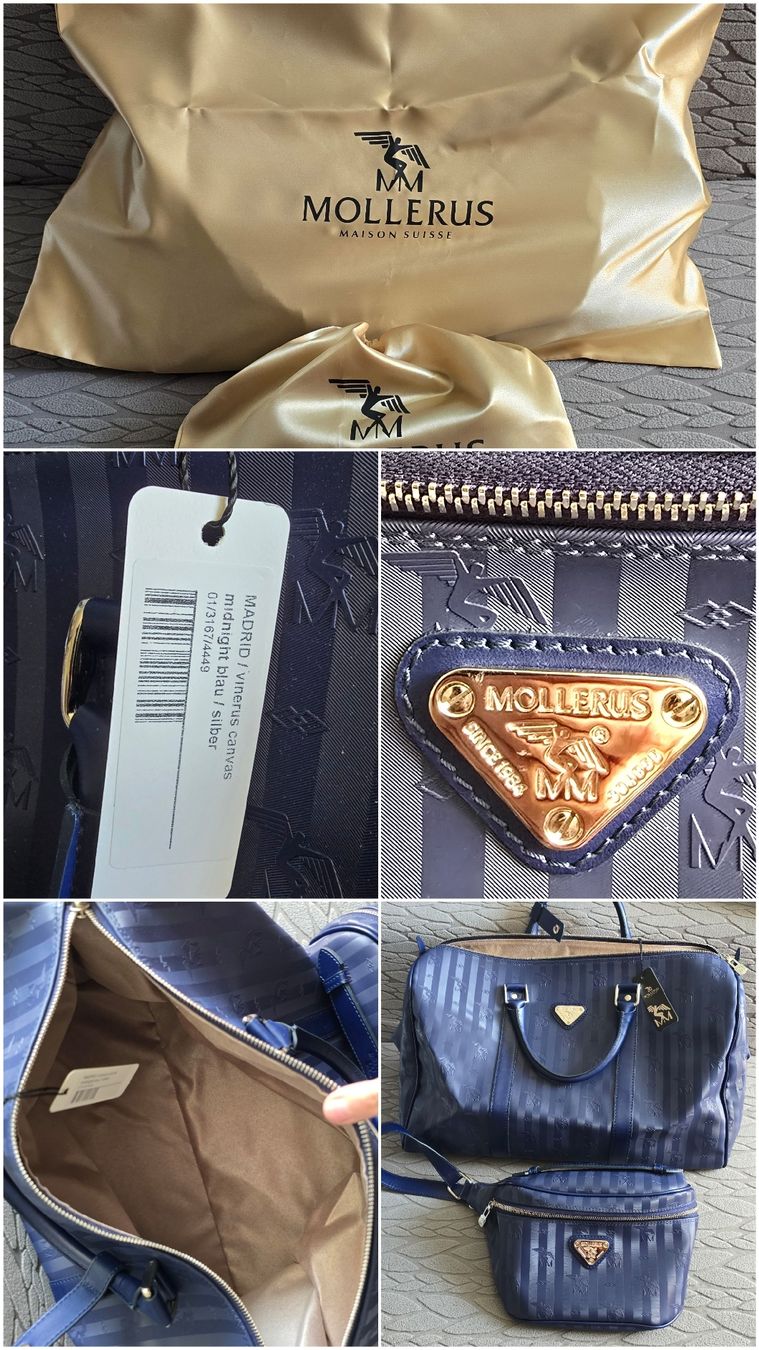 Maison Mollerus Taschen: Maison Mollerus Reise und/Gürteltasche NEU  – Neu und originalverpackt aus Widnau von Schurlibua