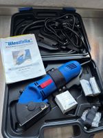 Westfalia Mini Handkreissäge im Koffer mit Anleitung