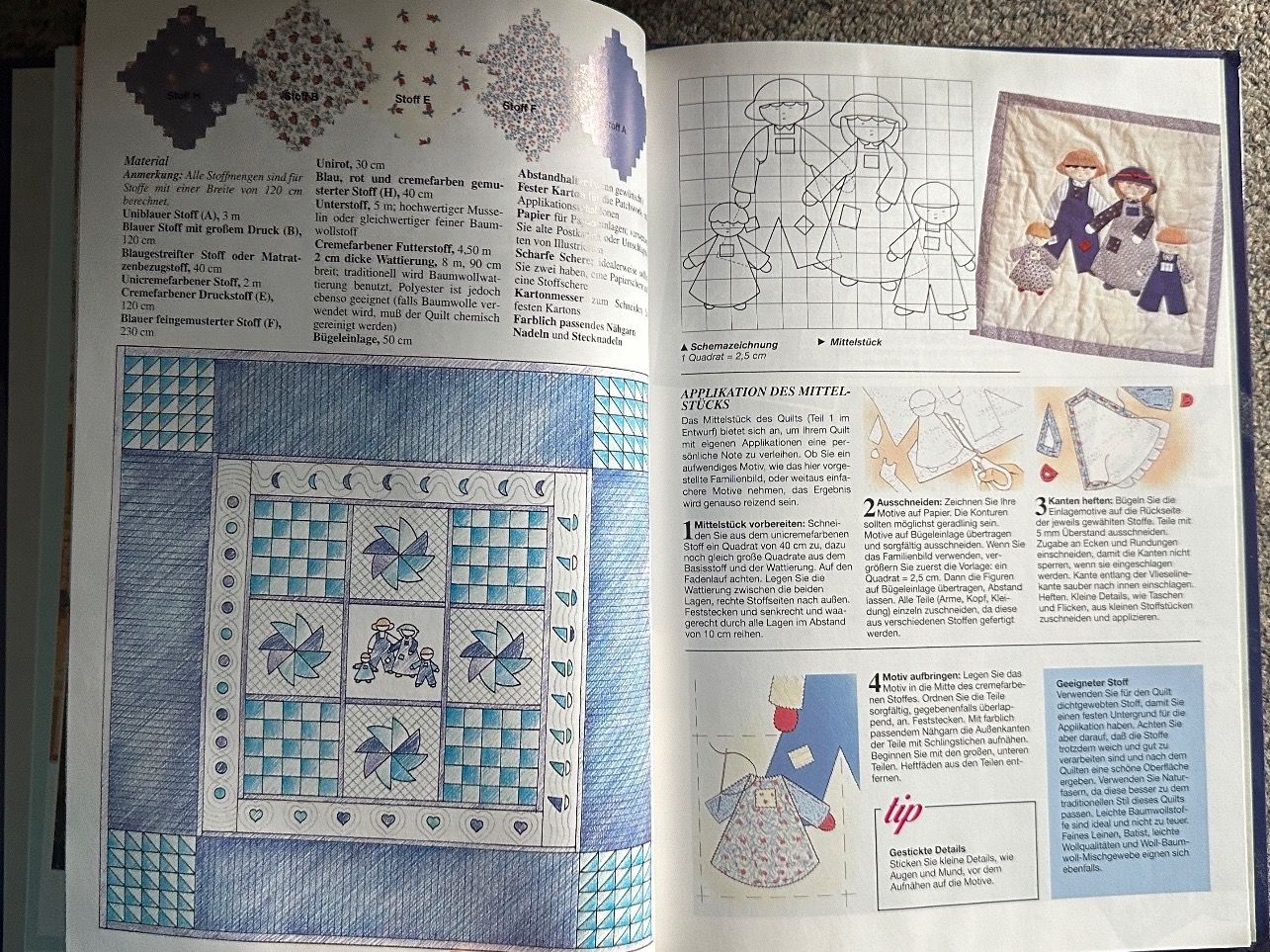 Libri: Quilten & Patchwork mein Hobby 60 Seiten – Usato da Buchs SG venduto da Billikatze5 5