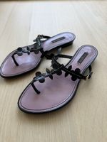 Louis Vuitton Sandalen Blumen Schwarz Grösse 37 top Zustand