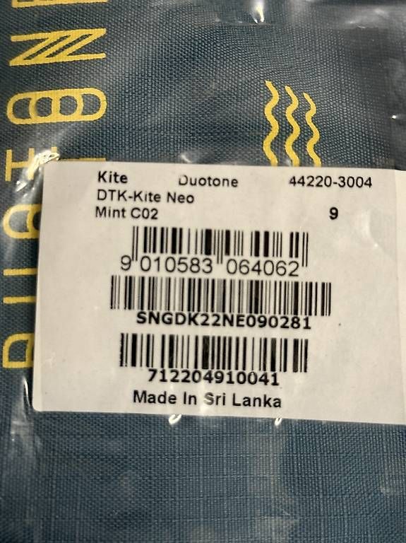 Kite: Kite Duotone NEO 2023 9m- NEU! – Gebraucht aus Wettingen von Dobleday 2