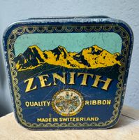 Antike Blechdose Farbband ZENITH