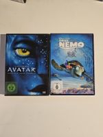 2 DVDs: Avatar + Findet Nemo (ab 0J.)