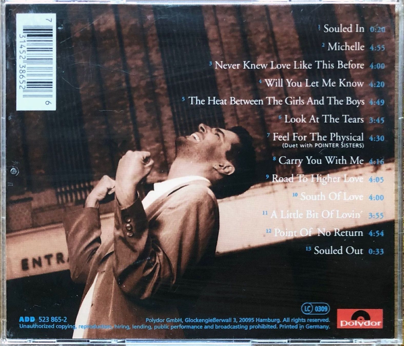 CD: Thomas Anders – Souled – Usato da Martigny venduto da jereq 1