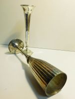 Neue Fundschätze Vase alt versilbert u Kelch od Becher