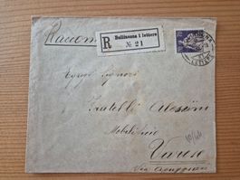 CH-R-Brief nach Varese aus 1925 Zustand gem.Bilder