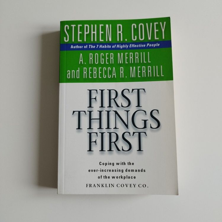 First things first (Gebraucht) in Biel/Bienne für CHF 1 – mit Lieferung ...