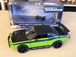 Dodge Challenger Letty's Fast & Furious JADA 1/24