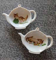 2 hübsche Teebeutelhalter