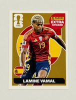 Lamine Yamal Extra Sticker – Panini United Edition (Gold)