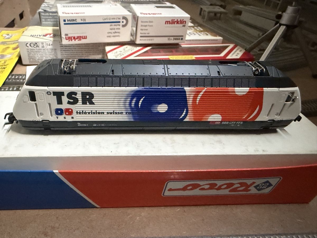 Roco Modellini di ferrovie: Roco 69513 Re 460 TSR AC Digital  – Usato da Bercher venduto da Dispo0 3