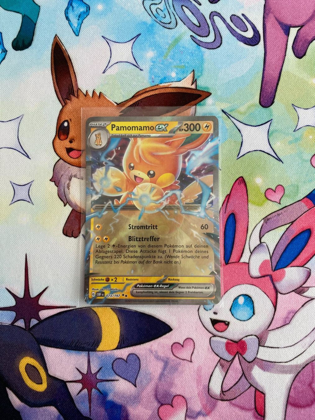 Pokémon Carte collezionabili: Pokemon Pamomamo EX 073/197 OBF – Usato da Grindelwald venduto da TSG-G-Town