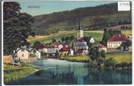 Travers - Vue generale - Litho
