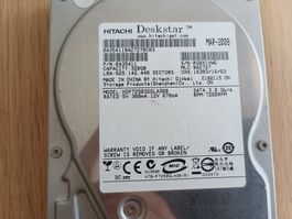 2 Harddisks Festplatten 320GB und 250GB, Hitachi und Samsung