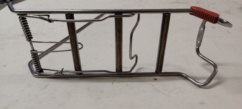 Porte-bagages Vélo ESGE 8075 J3 – Allemagne – Chromé Noir – Vintage