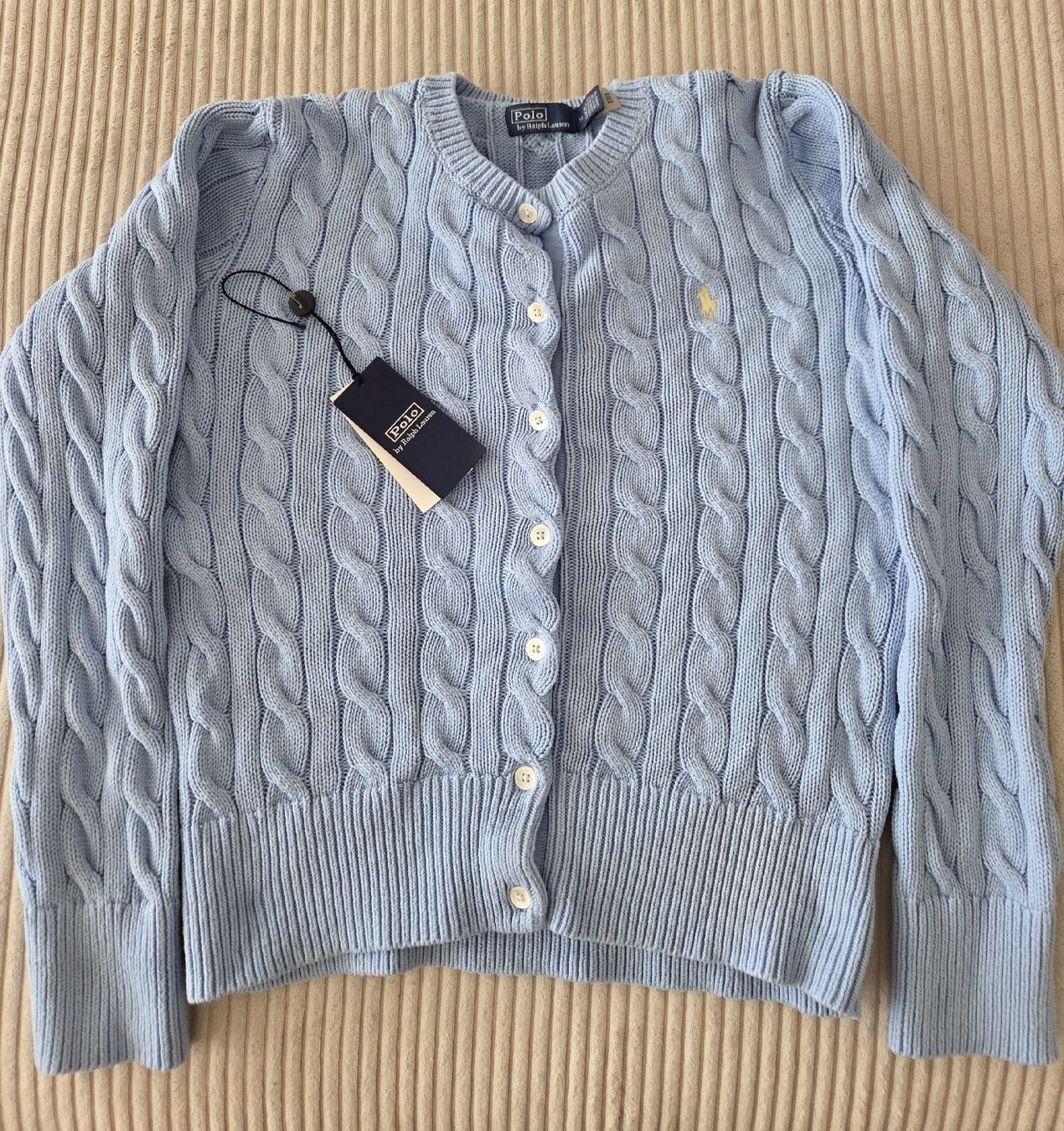 Polo Ralph Lauren Maglioni & Felpe: Polo Ralph Lauren Strickpullover - Hellblau / Grösse: M – Nuovo (secondo la descrizione) da Bern venduto da Produkte.verkauf 3