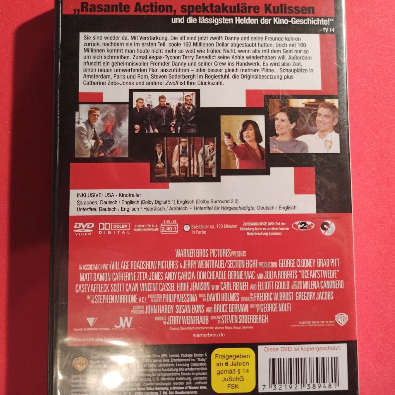 Tutti i DVDs: Ocean's Twelve – Usato da Dübendorf venduto da kb86_MOVIE 1
