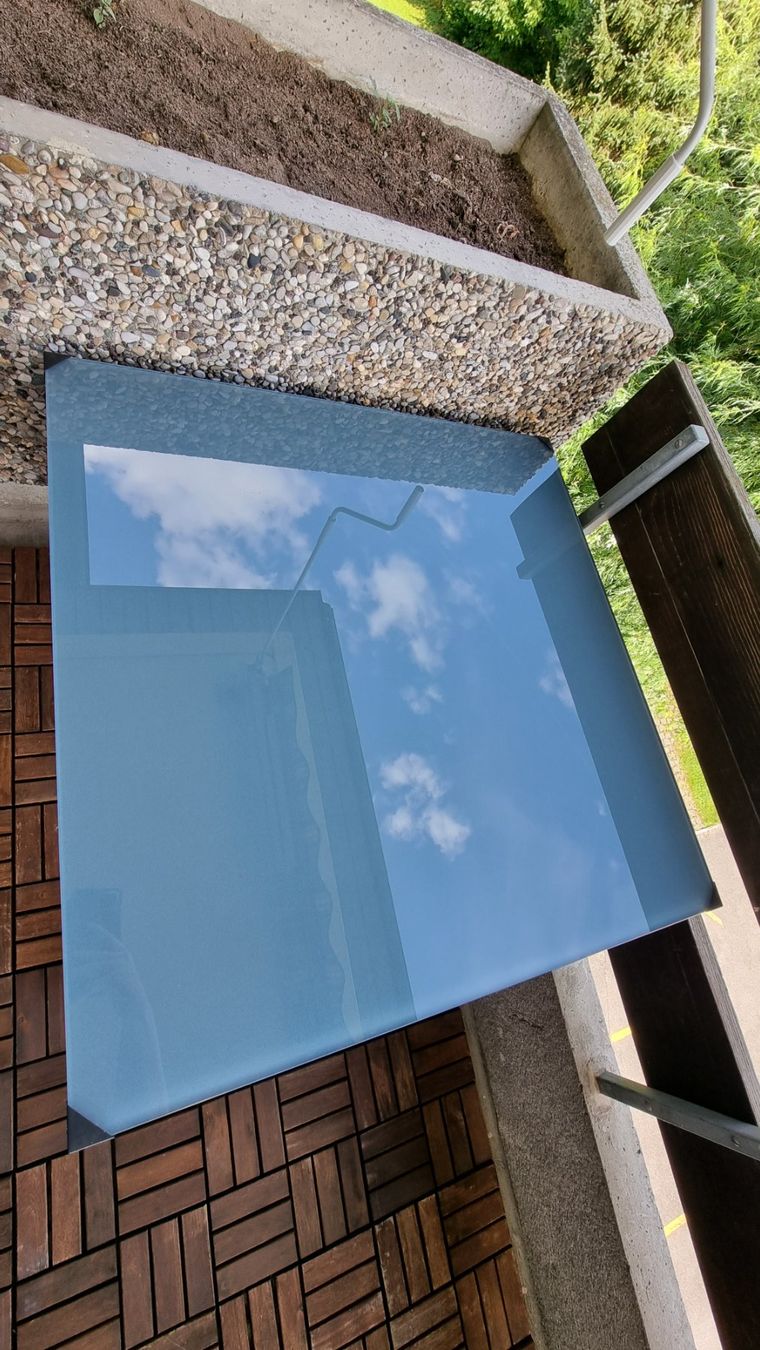 Tavoli: Gartentisch Terrazza mit Glasplatte – Usato da Langenthal venduto da mar_5 1