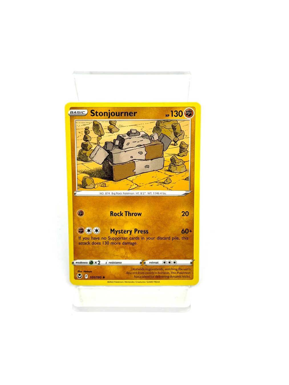 Pokémon Sammelbilder & Trading cards: Pokemon Stonjourner 101/195 – Gebraucht aus Herisau von Pokemon2026