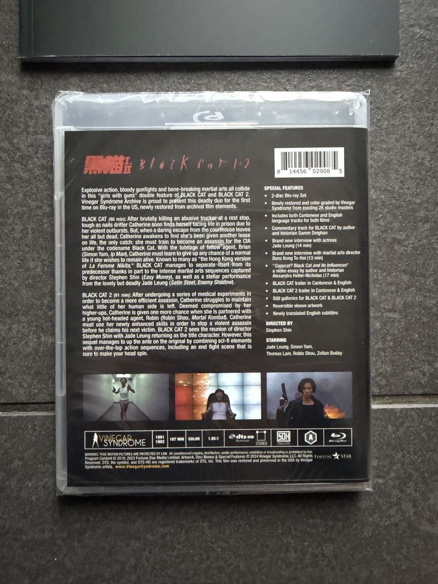 Tutti i DVDs: Black Cat 1+2 Vinegar Syndrome Blu-ray – Nuovo (secondo la descrizione) da Zürich venduto da cENS0R 4