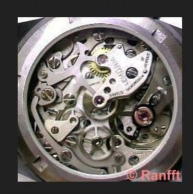 Lemania Uhren: LEMANIA Chrono Cal 1872 - ø 32 mm 1969 - Stahl - Handaufzug – Gebraucht aus Appenzell von Zimiuno 9