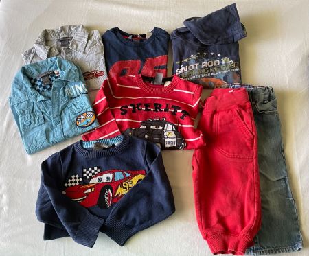 Baby Kleiderpaket - Cars- Grösse 74-80-86-92
