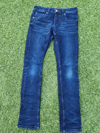 Mädchen Jeans Petrol Nolan Grösse 152 Narrow Fit dunkelblau