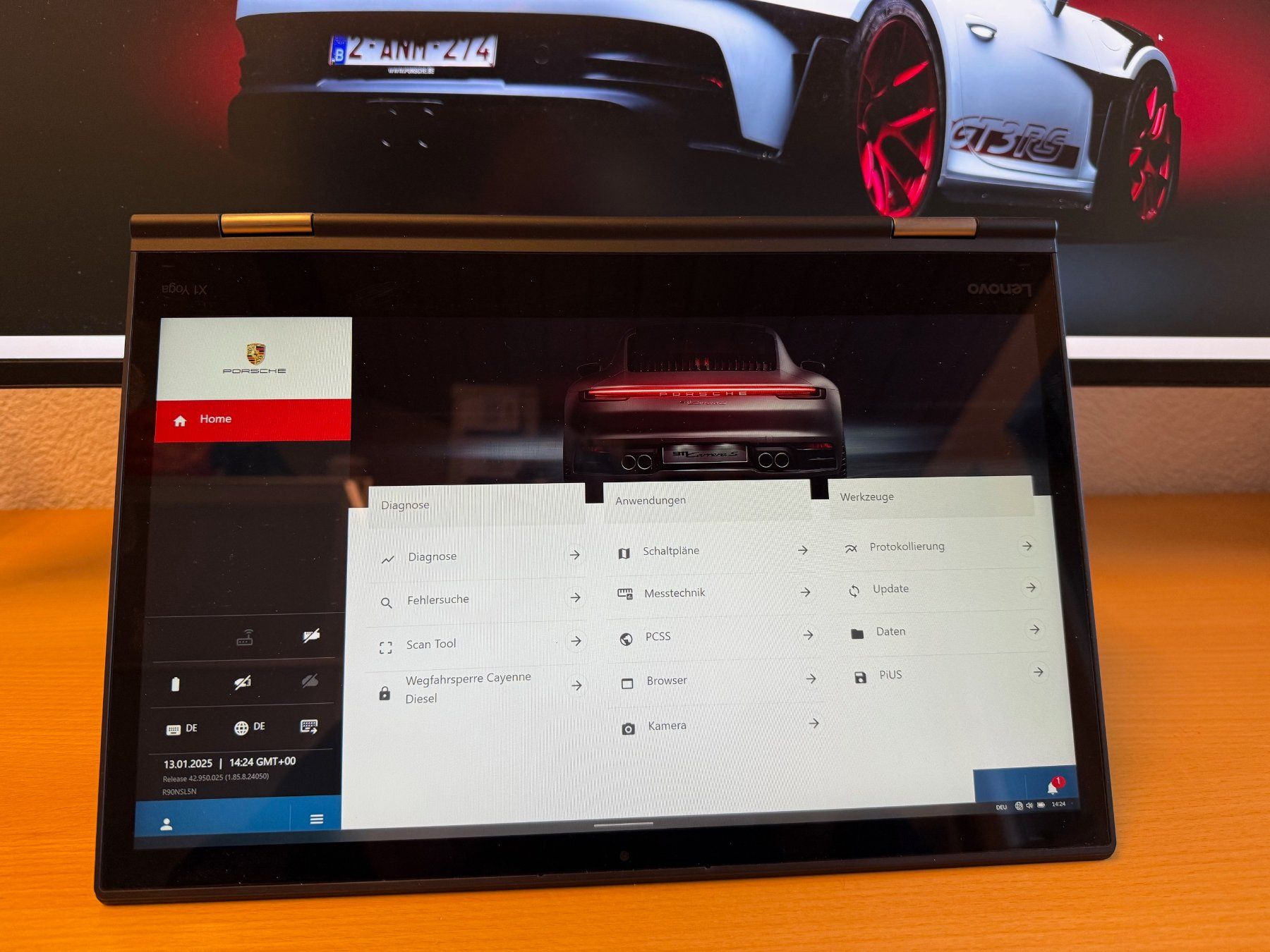 Misurare: PORSCHE PIWIS 4 Diagnose Tester – Usato da Lyssach venduto da 991.1 1