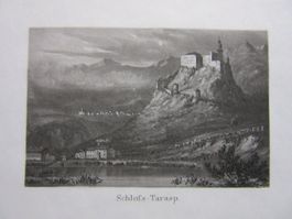 SCHLOSS TARASP AQUATINTA