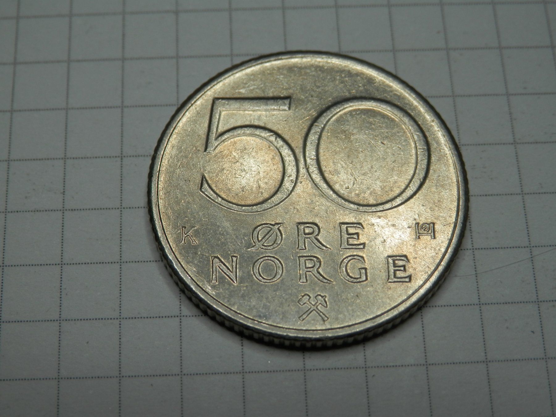 Tutti le monete: Norwegen  50 Öre, 1985 – Usato da Weiach venduto da weiach81 1