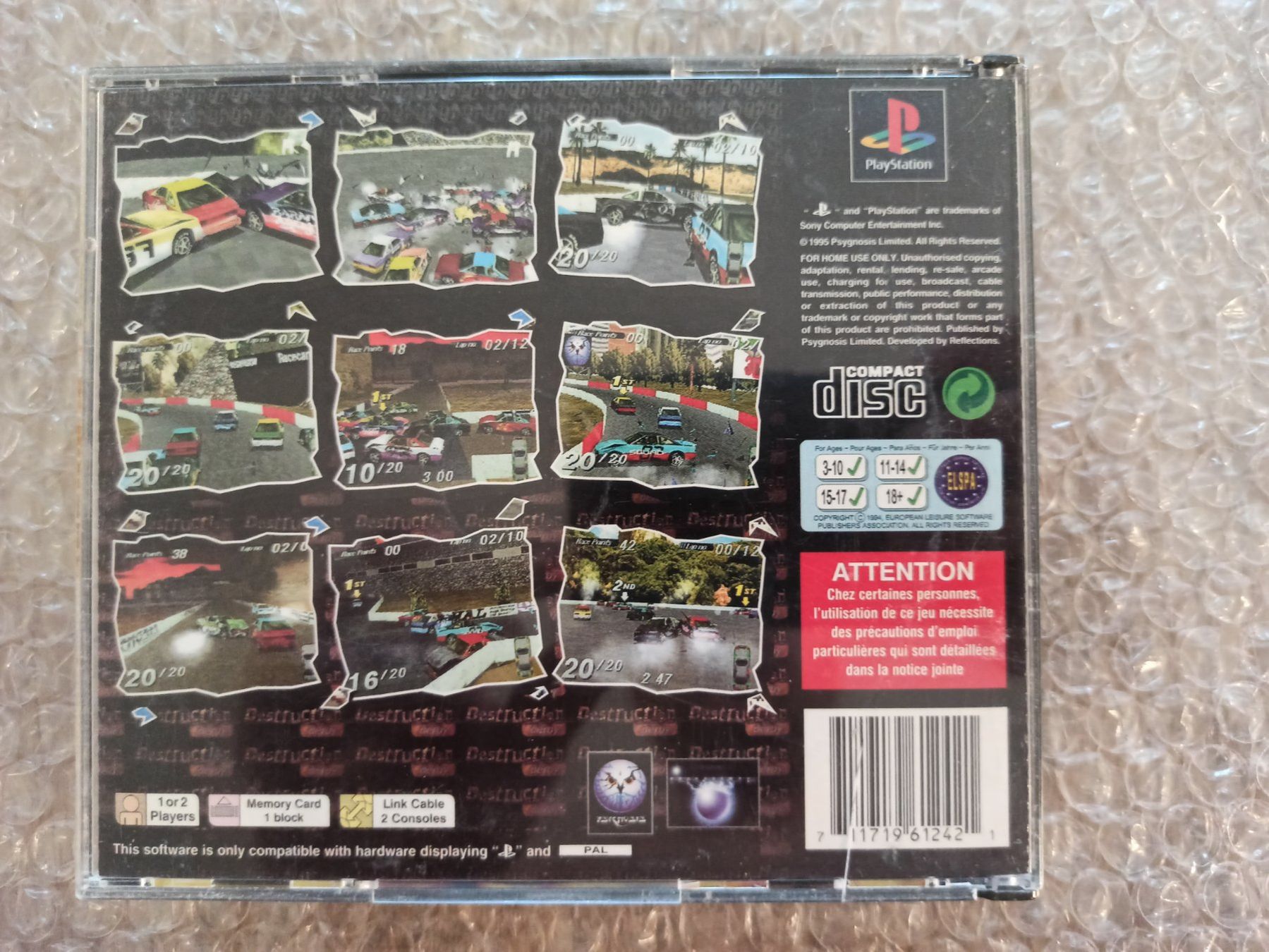 Jeux: Destruction Derby PS1 – D'occasion à Oberweningen par mar_87mx 1