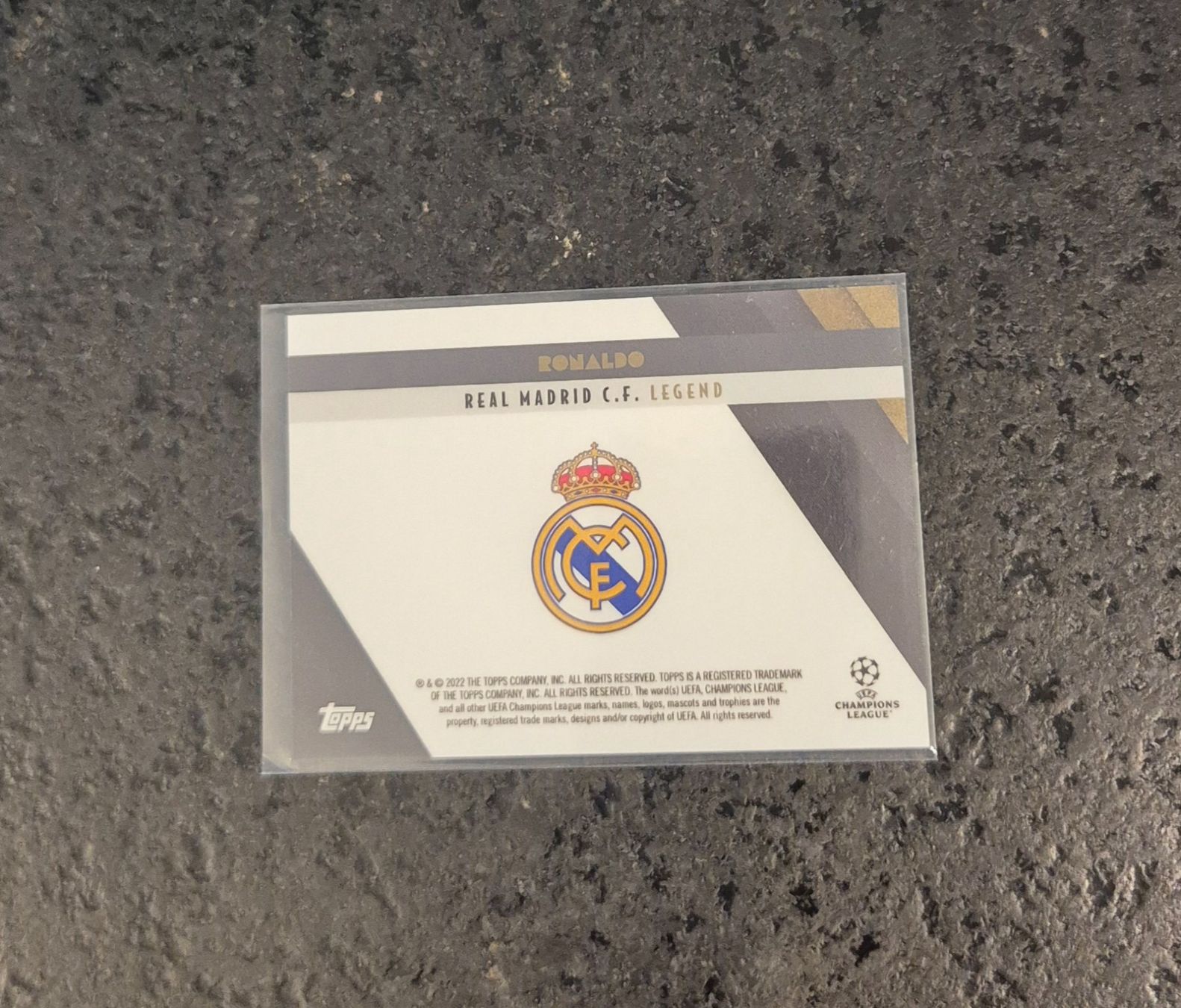 Topps Carte collezionabili: Ronaldo R9 - Real Madrid - Topps – Nuovo (secondo la descrizione) da Burg AG venduto da Danoe 1
