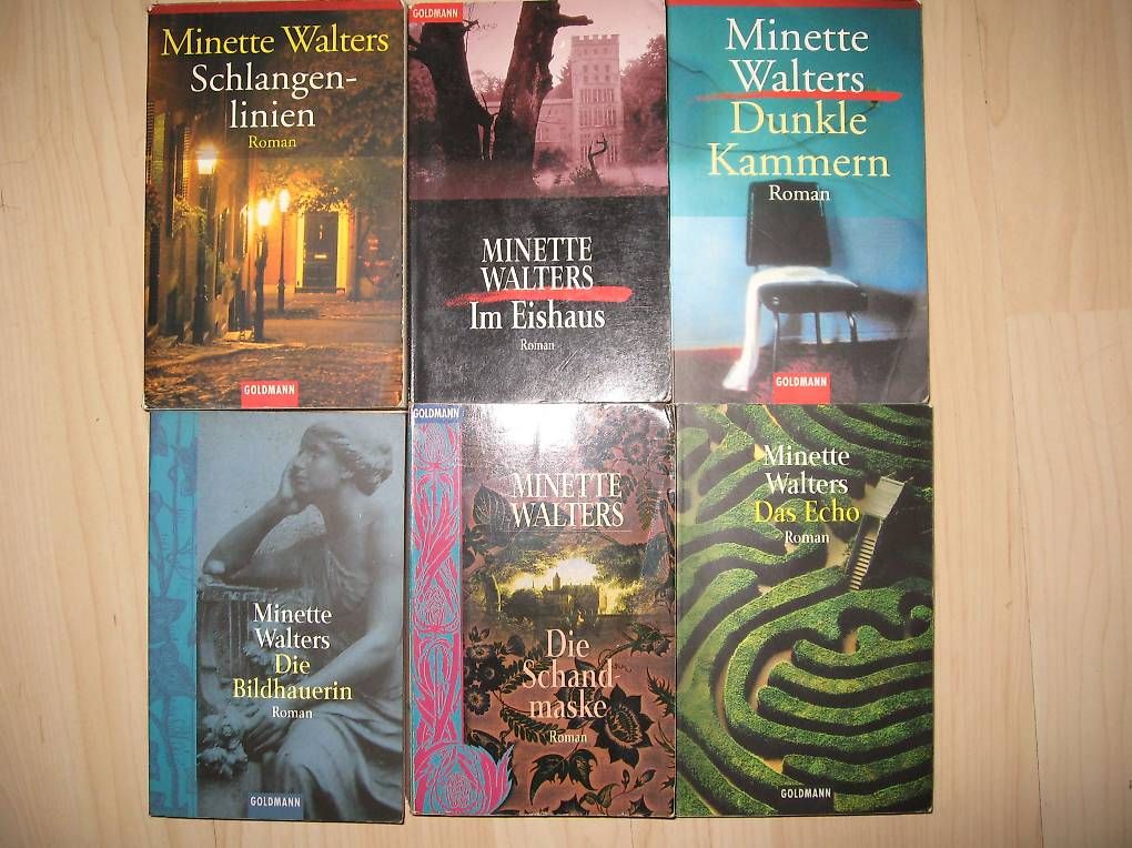 Bücher: 6 x Thriller von Minette Walters – Gebraucht aus Zürich von Biker612