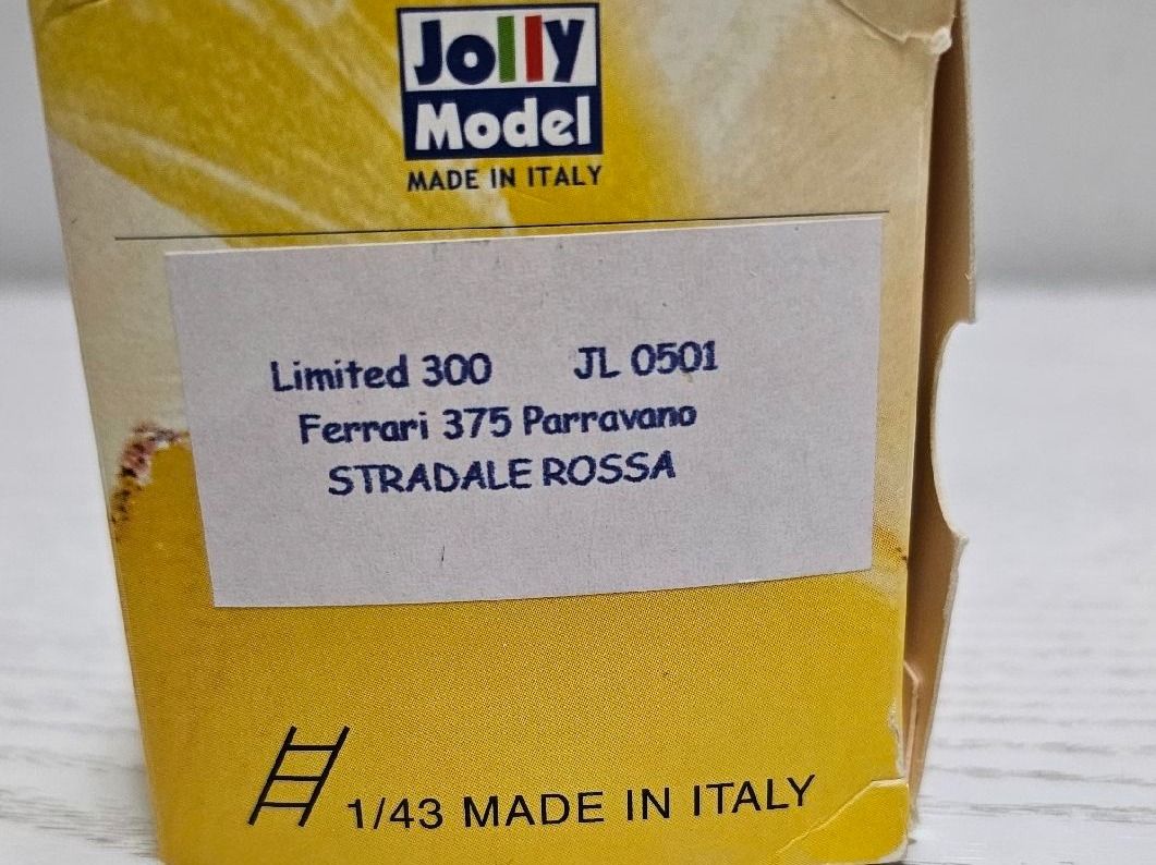 Ferrari Modellini d'auto: Ferrari 375 Parravano 1:43 – Usato da Chiasso venduto da R.e.g.59 5
