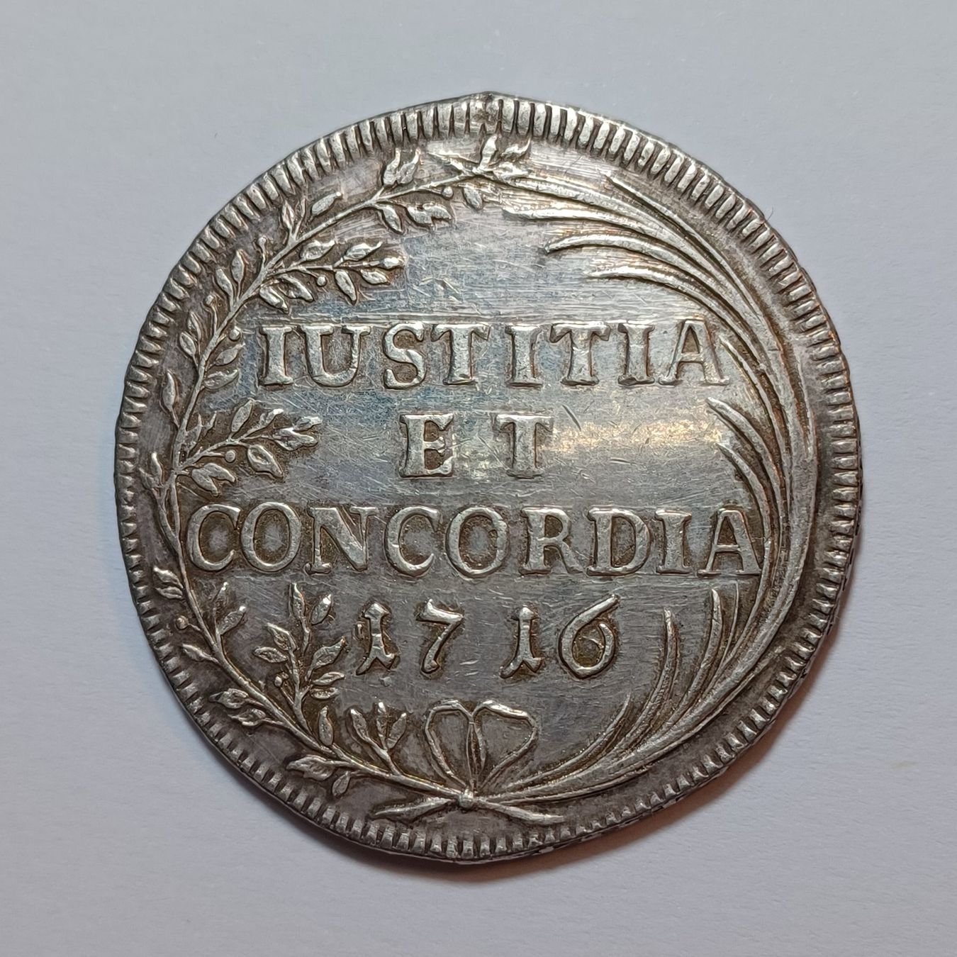 Tutti le monete: Taler 1716 Zürich – Usato da Pfäffikon ZH venduto da Schweizer_Muenzen