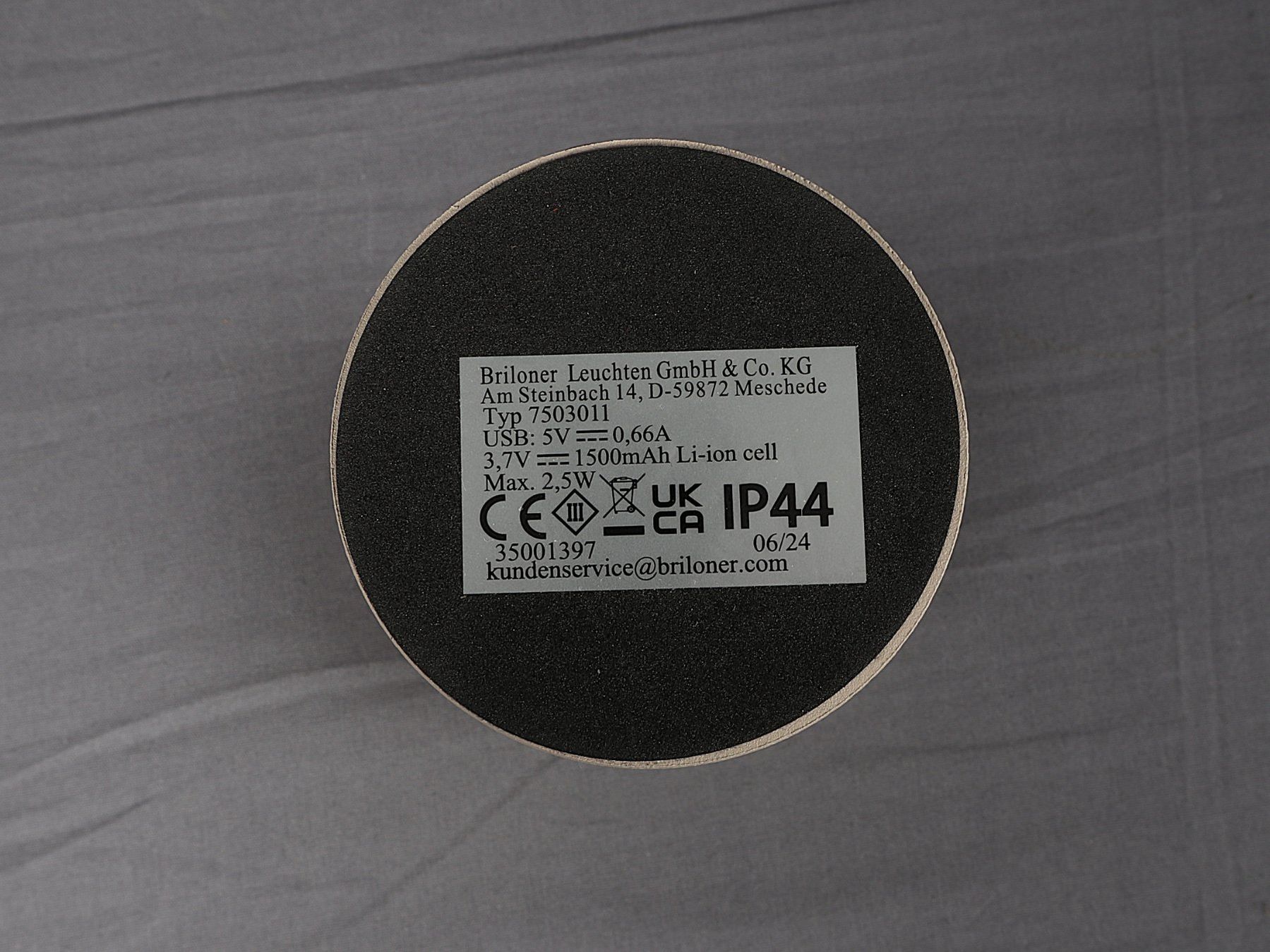 Lampade: BRILO unplugged LED Akku-Tischleuchte – Nuovo (secondo la descrizione) da Steinen venduto da Restwert_Steinen 3
