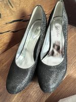 Pumps glitzer schwarz Bella Star Grösse 39