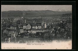 Aarau, Teilansicht vom Alpenzeiger geseh