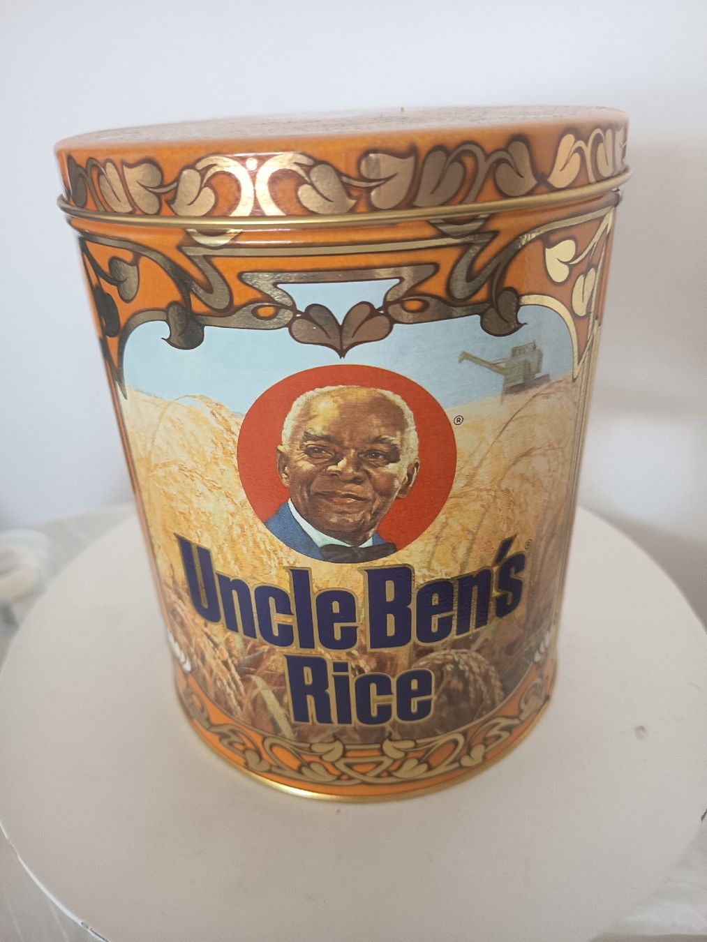 Altro in Decorazioni & Accessori: Blechdose Uncle Ben's Rice rund gebraucht – Usato da Wangen b. Olten venduto da crea_look